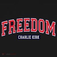 Charlie Kirk Freedom Team Sports Logo Toddler Hoodie thumb 2