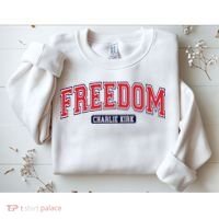 Charlie Kirk Freedom Team Sports Logo Sweatshirt thumb 2