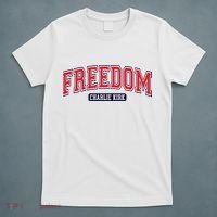 Charlie Kirk Freedom Team Sports Logo T-Shirt thumb 5