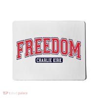 Charlie Kirk Freedom Team Sports Logo Mousepad thumb 0