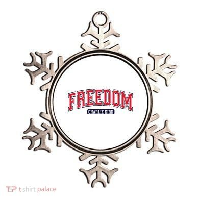 Charlie Kirk Freedom Team Sports Logo Ornament