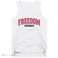 Charlie Kirk Freedom Team Sports Logo Tank Top thumb 0