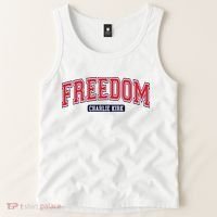 Charlie Kirk Freedom Team Sports Logo Tank Top thumb 2