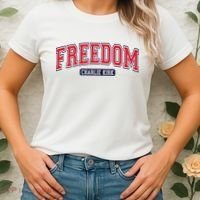 Charlie Kirk Freedom Team Sports Logo Women's T-Shirt thumb 2