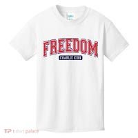 Charlie Kirk Freedom Team Sports Logo Kids T-Shirt thumb 0