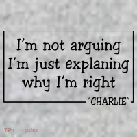 Charlie Kirk Famous Quote I'm Not Arguing Just Explaining Why Im Right The Baniff Cuffed Pom Beanie thumb 2