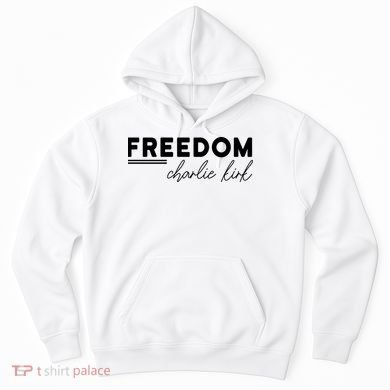 Charlie Kirk Freedom Hero American Values Hoodie
