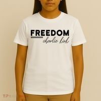 Charlie Kirk Freedom Hero American Values T-Shirt thumb 4