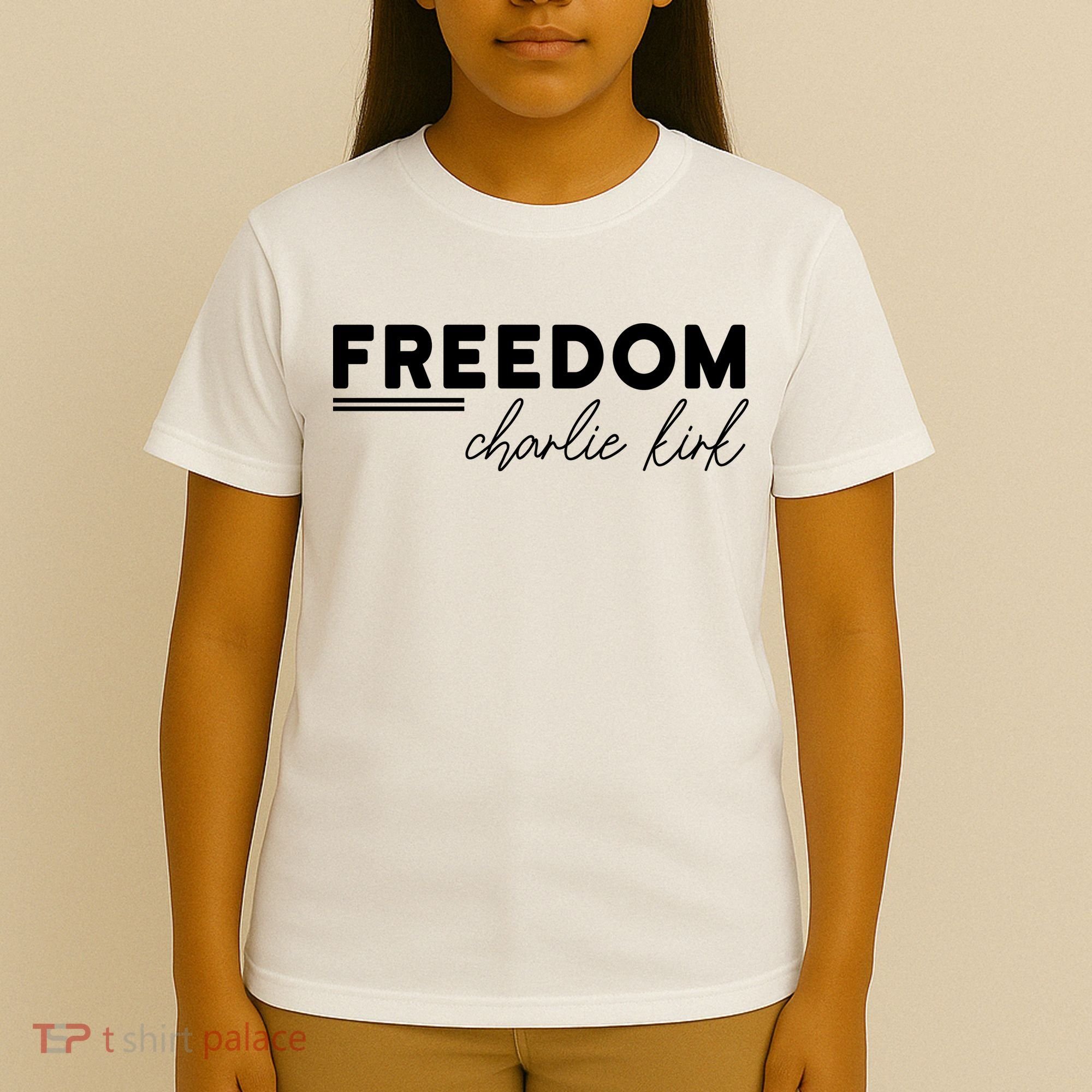 Charlie Kirk Freedom Hero American Values T-Shirt