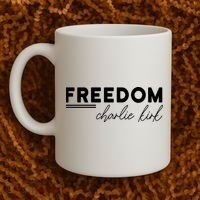 Charlie Kirk Freedom Hero American Values Coffee Mug thumb 2
