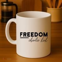 Charlie Kirk Freedom Hero American Values Coffee Mug thumb 4
