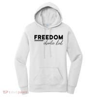 Charlie Kirk Freedom Hero American Values Women's Hoodie thumb 0