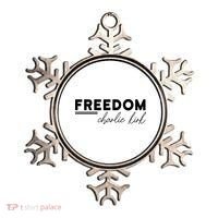 Charlie Kirk Freedom Hero American Values Ornament thumb 0