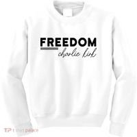 Charlie Kirk Freedom Hero American Values Kids Sweatshirt thumb 0