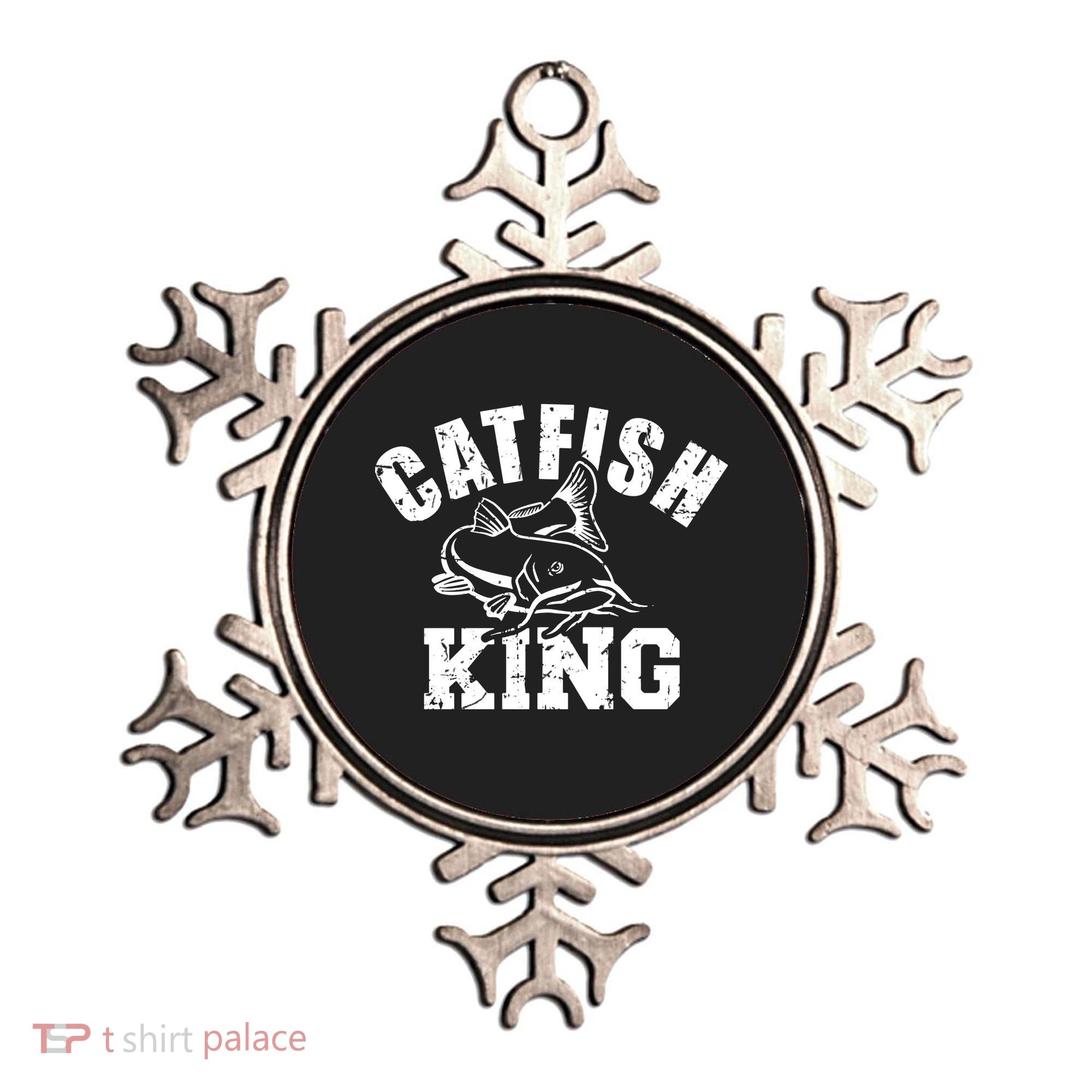 Catfish King Fishing Ornament