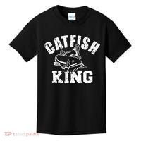 Catfish King Fishing Kids T-Shirt thumb 0
