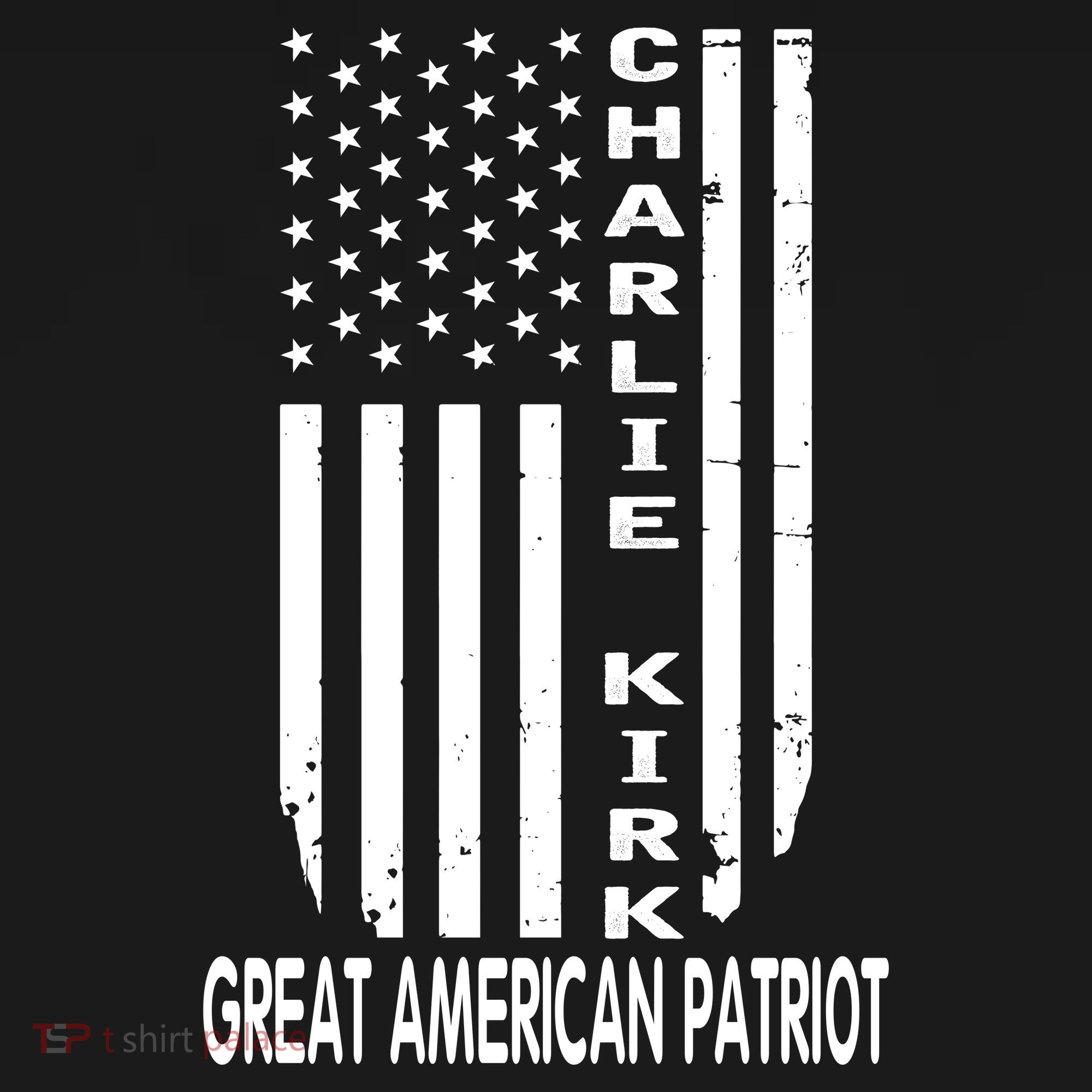 Charlie Kirk Freedom Great American Patriot Flag Women's Hoodie