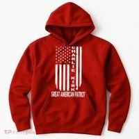 Charlie Kirk Freedom Great American Patriot Flag Hoodie thumb 0