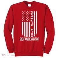 Charlie Kirk Freedom Great American Patriot Flag Sweatshirt thumb 0