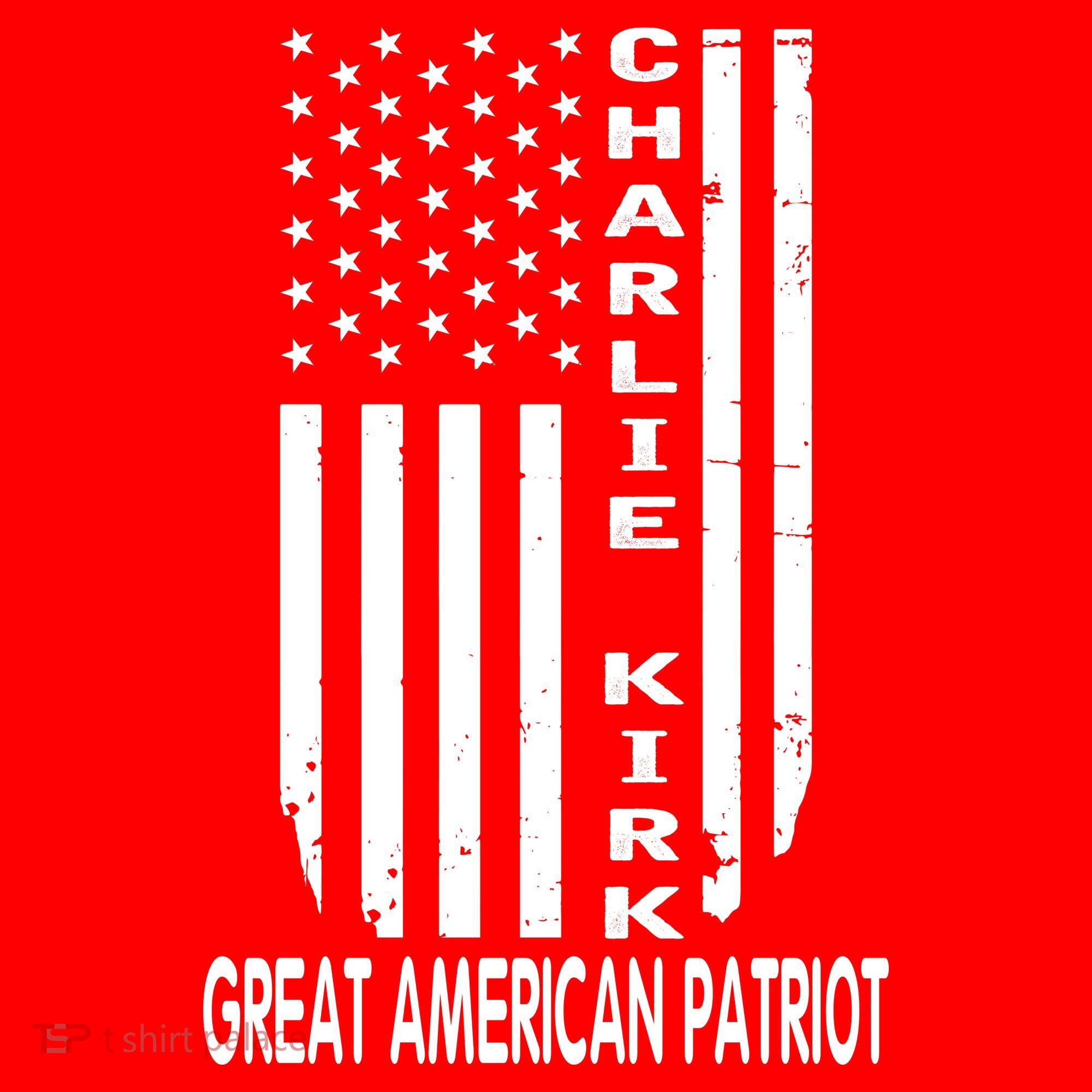 Charlie Kirk Freedom Great American Patriot Flag Sweatshirt