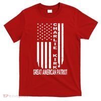 Charlie Kirk Freedom Great American Patriot Flag T-Shirt thumb 0