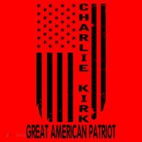 Charlie Kirk Freedom Great American Patriot Flag Santa Hat thumb 1