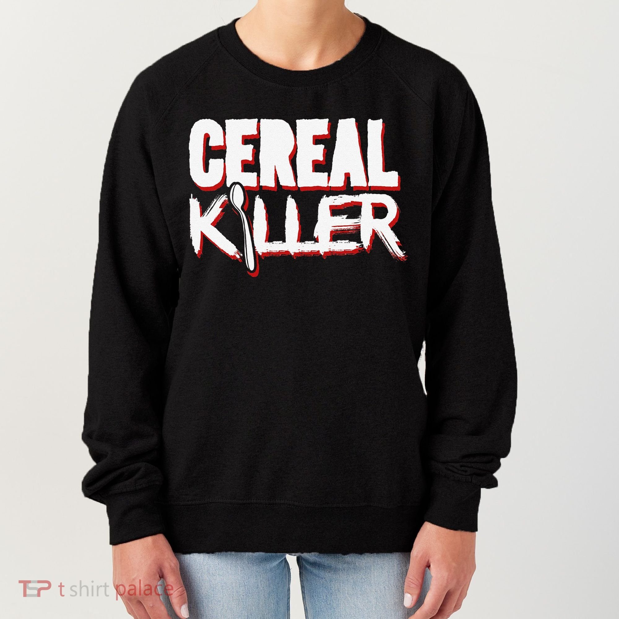 Cereal Killer Funny Halloween Costume Women's Sweatshirt