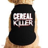 Cereal Killer Funny Halloween Costume Doggie Tank thumb 0
