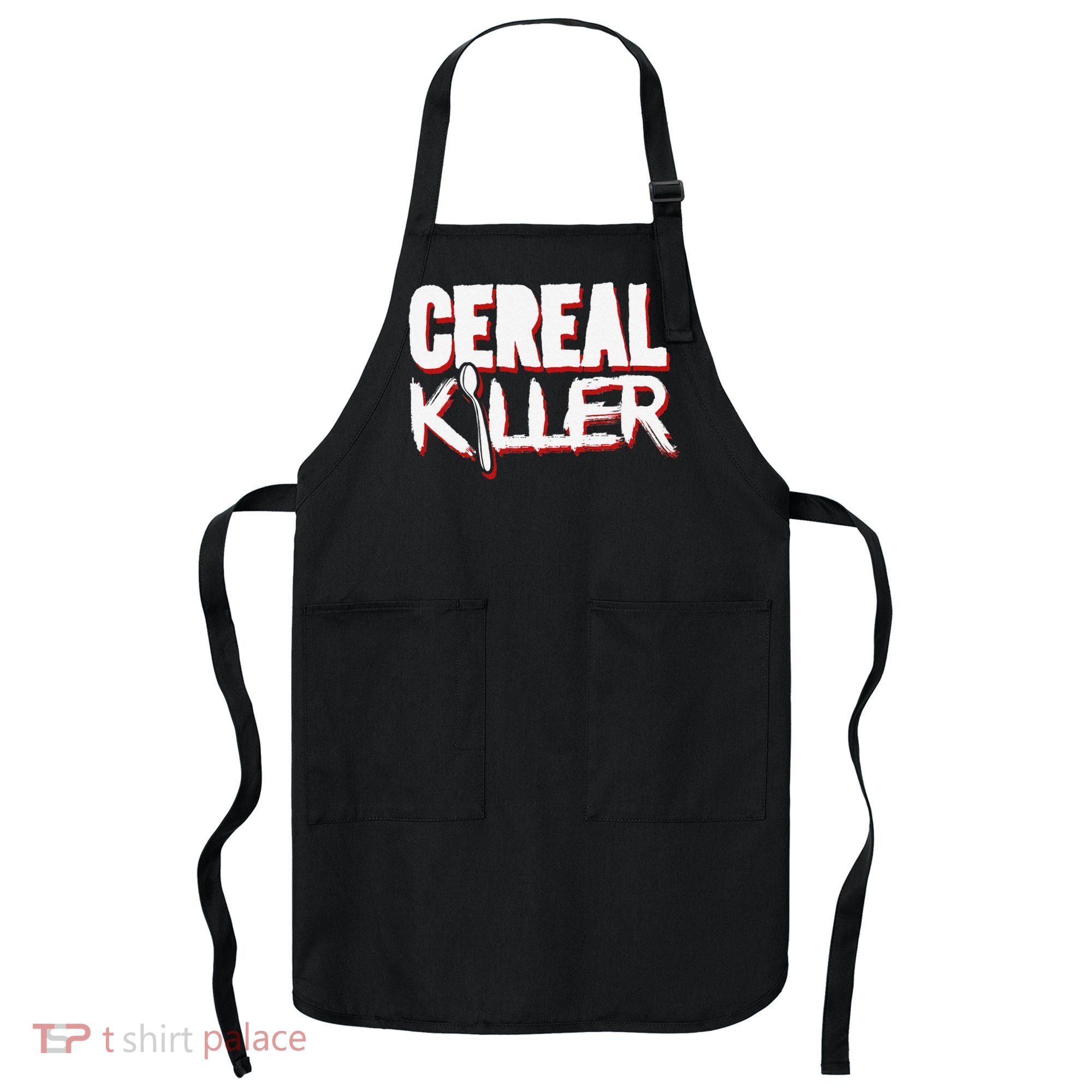 Cereal Killer Funny Halloween Costume Apron