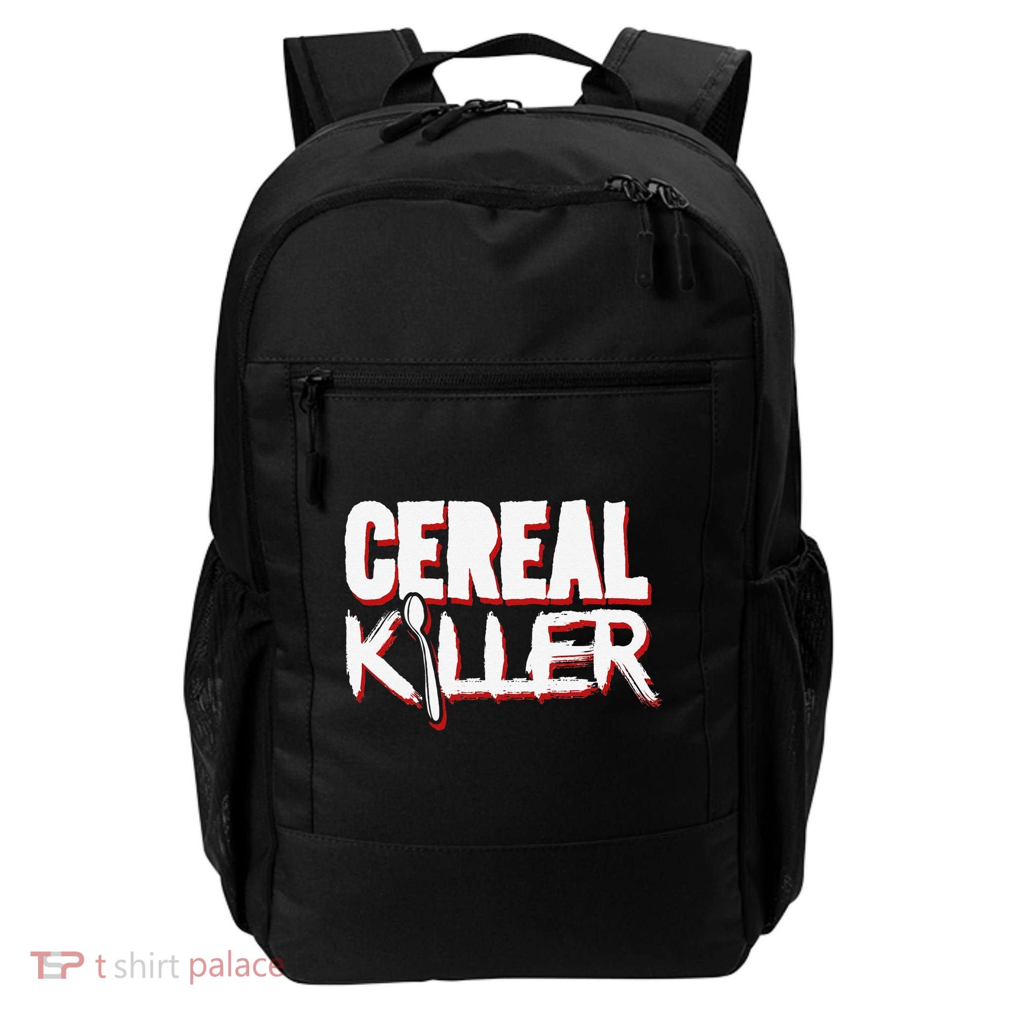 Cereal Killer Funny Halloween Costume Backpack