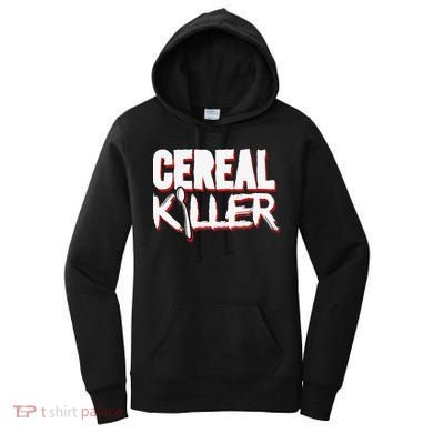 Cereal Killer Funny Halloween Costume Women's Hoodie