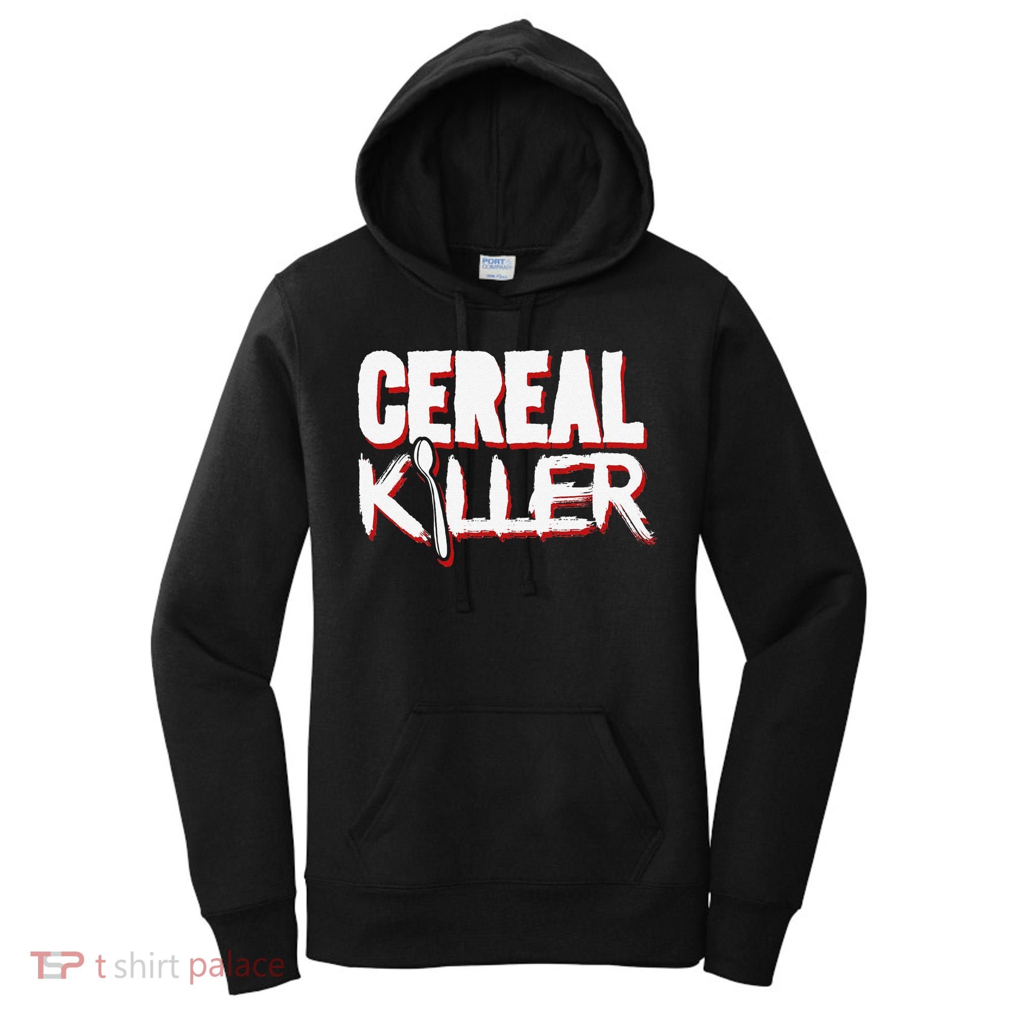 Cereal Killer Funny Halloween Costume Women's Hoodie