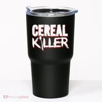 Cereal Killer Funny Halloween Costume Tumbler thumb 0