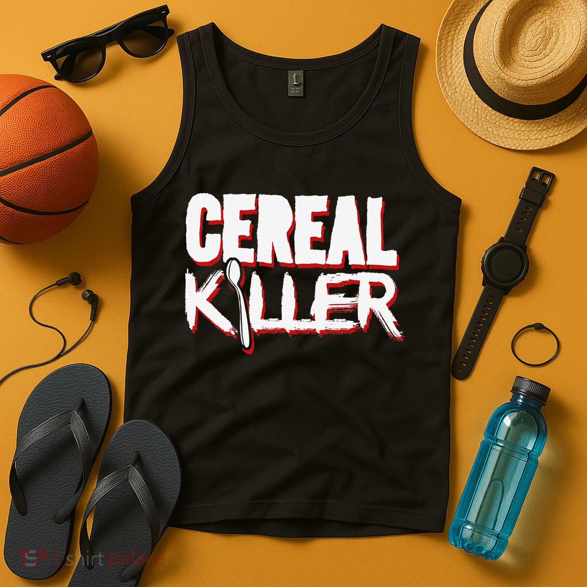 Cereal Killer Funny Halloween Costume Tank Top