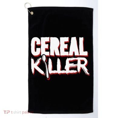 Cereal Killer Funny Halloween Costume Golf Towel