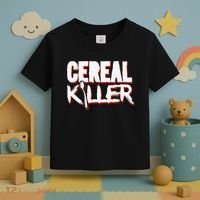 Cereal Killer Funny Halloween Costume Toddler T-Shirt thumb 3