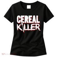 Cereal Killer Funny Halloween Costume Women's T-Shirt thumb 0