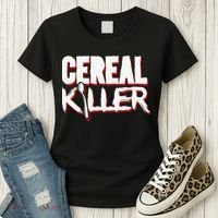 Cereal Killer Funny Halloween Costume Women's T-Shirt thumb 3