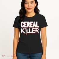 Cereal Killer Funny Halloween Costume Women's T-Shirt thumb 4