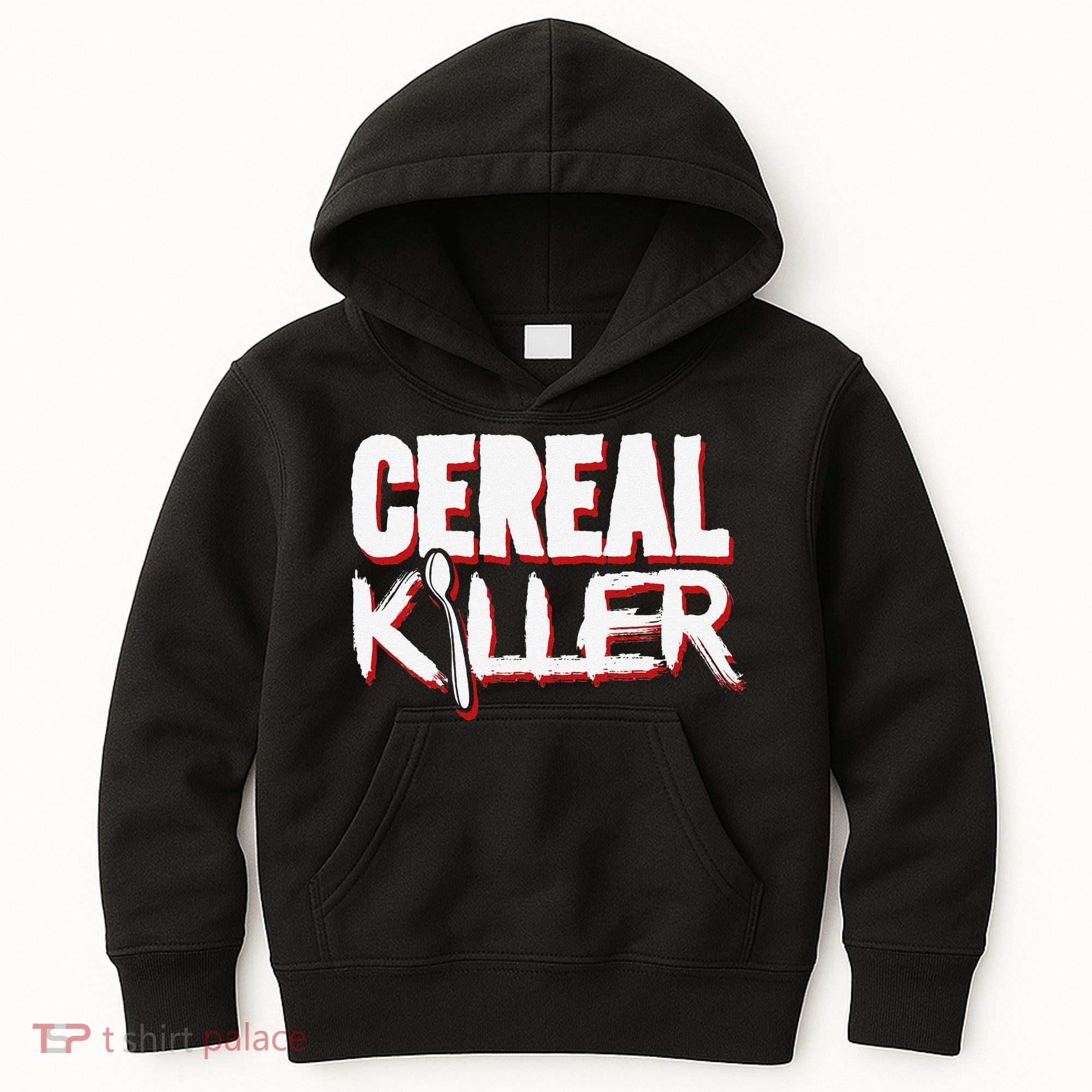 Cereal Killer Funny Halloween Costume Kids Hoodie