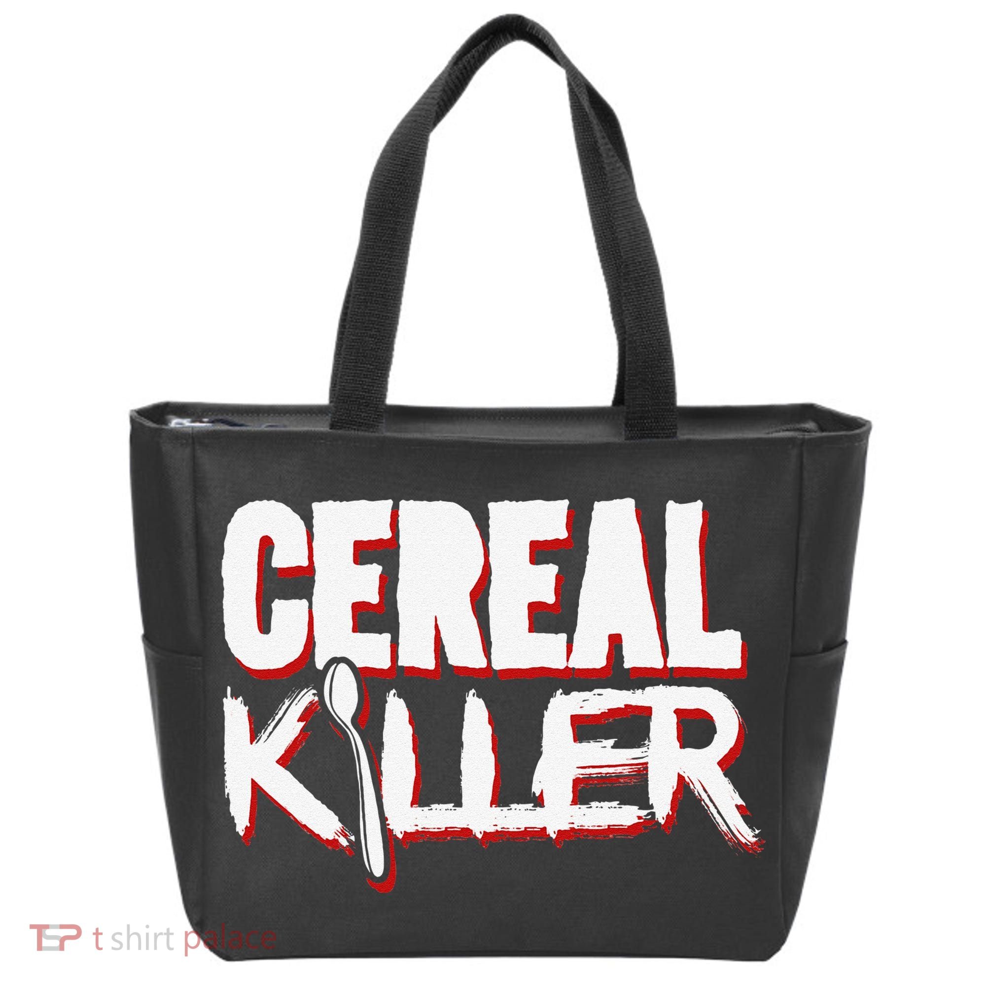 Cereal Killer Funny Halloween Costume Tote Bag
