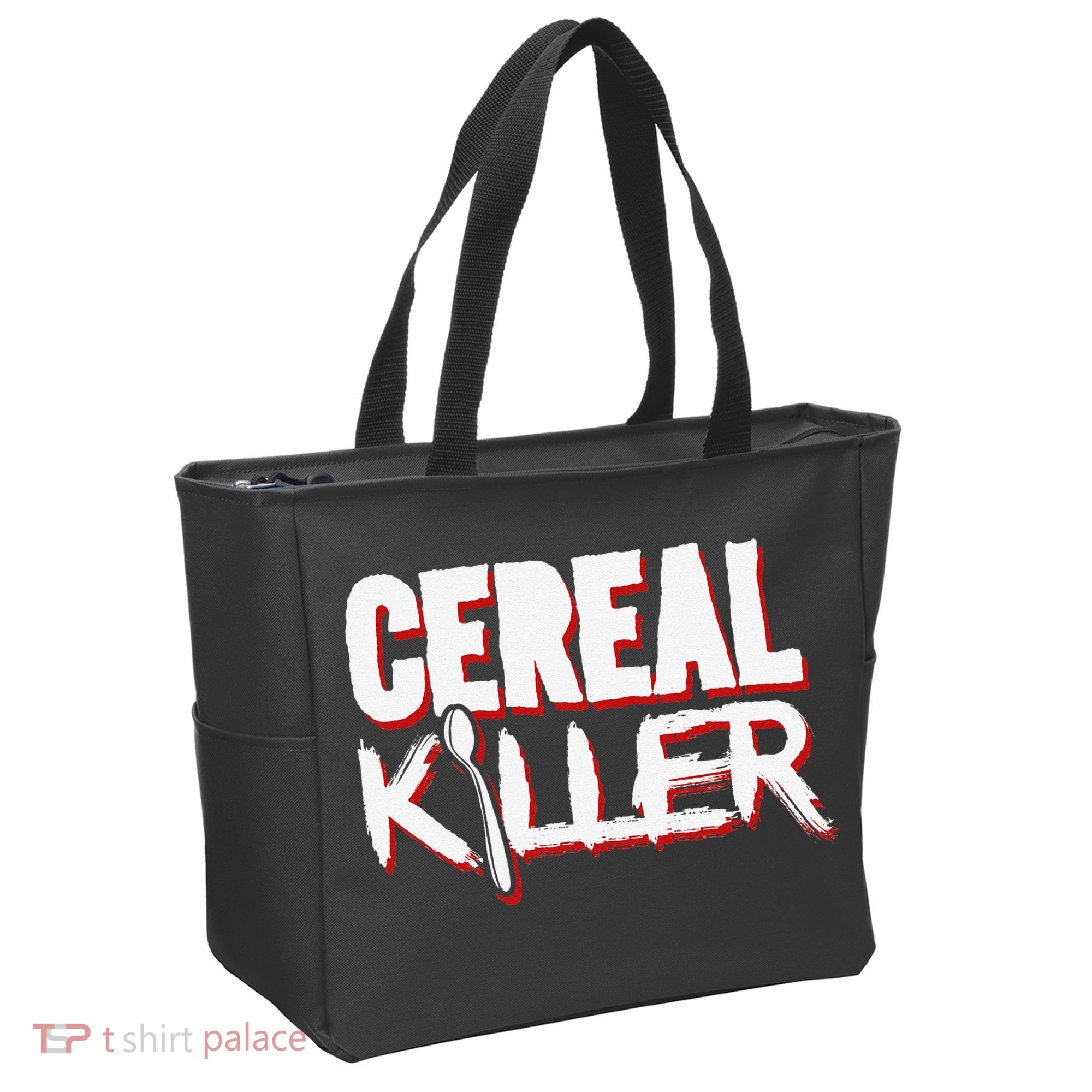 Cereal Killer Funny Halloween Costume Tote Bag