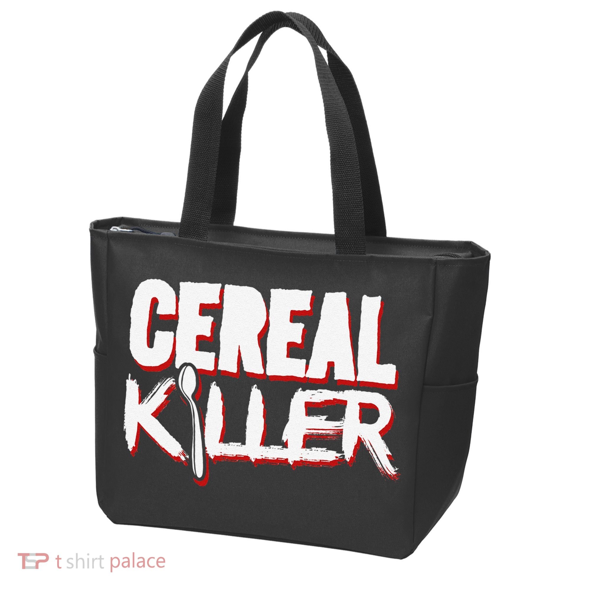 Cereal Killer Funny Halloween Costume Tote Bag