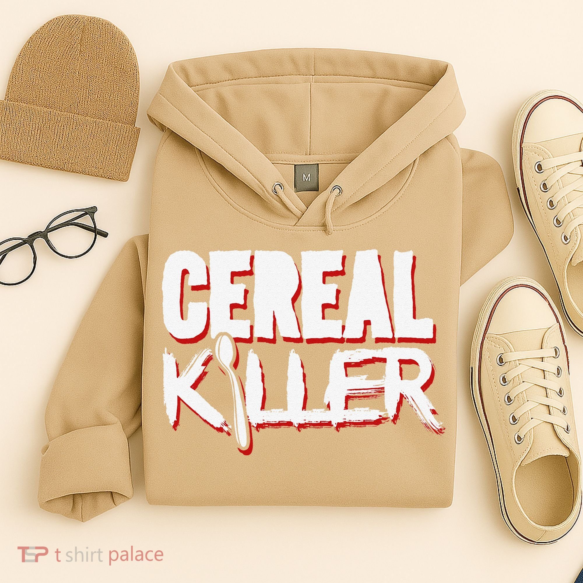 Cereal Killer Funny Halloween Costume Hoodie