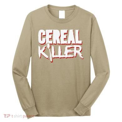 Cereal Killer Funny Halloween Costume Long Sleeve Shirt