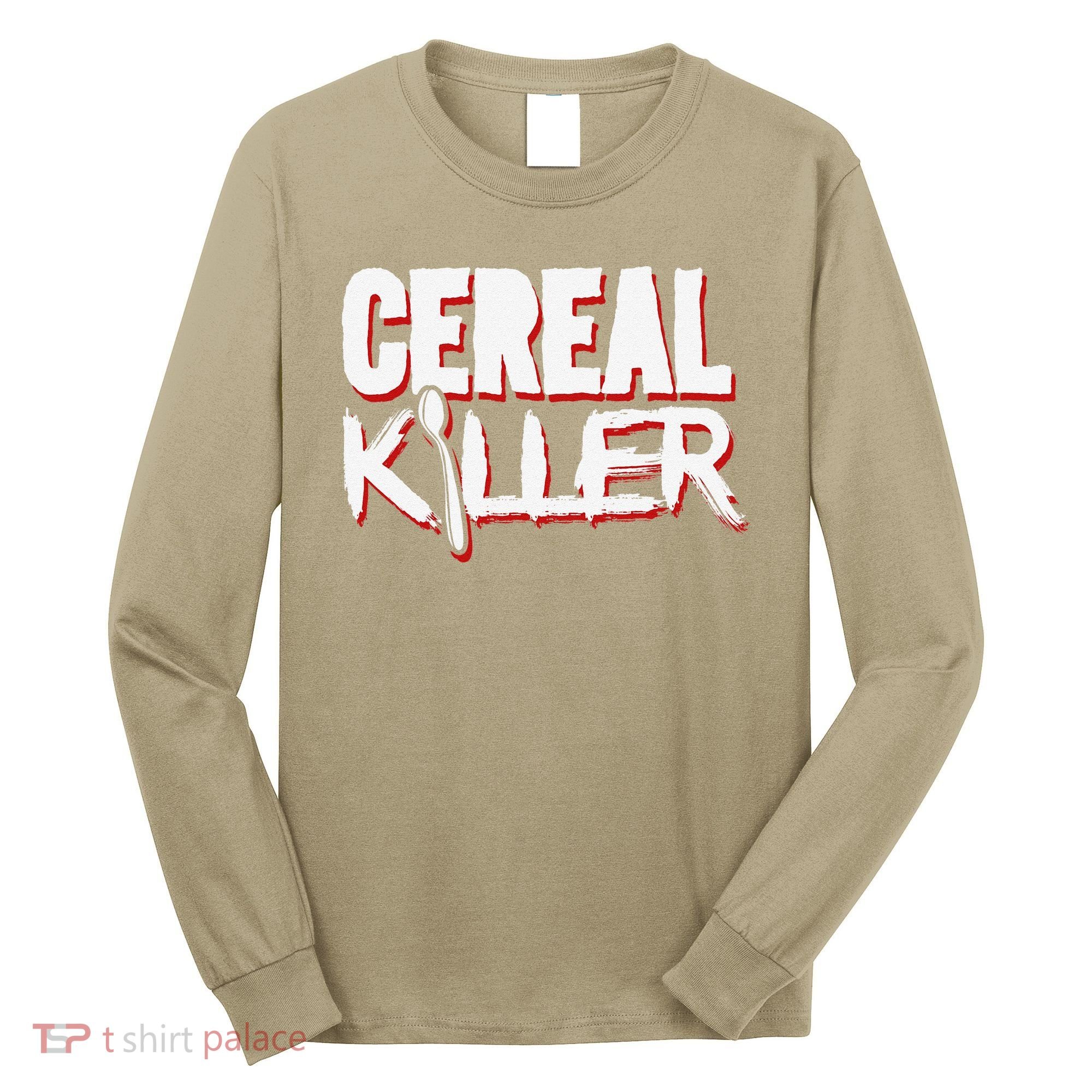 Cereal Killer Funny Halloween Costume Long Sleeve Shirt