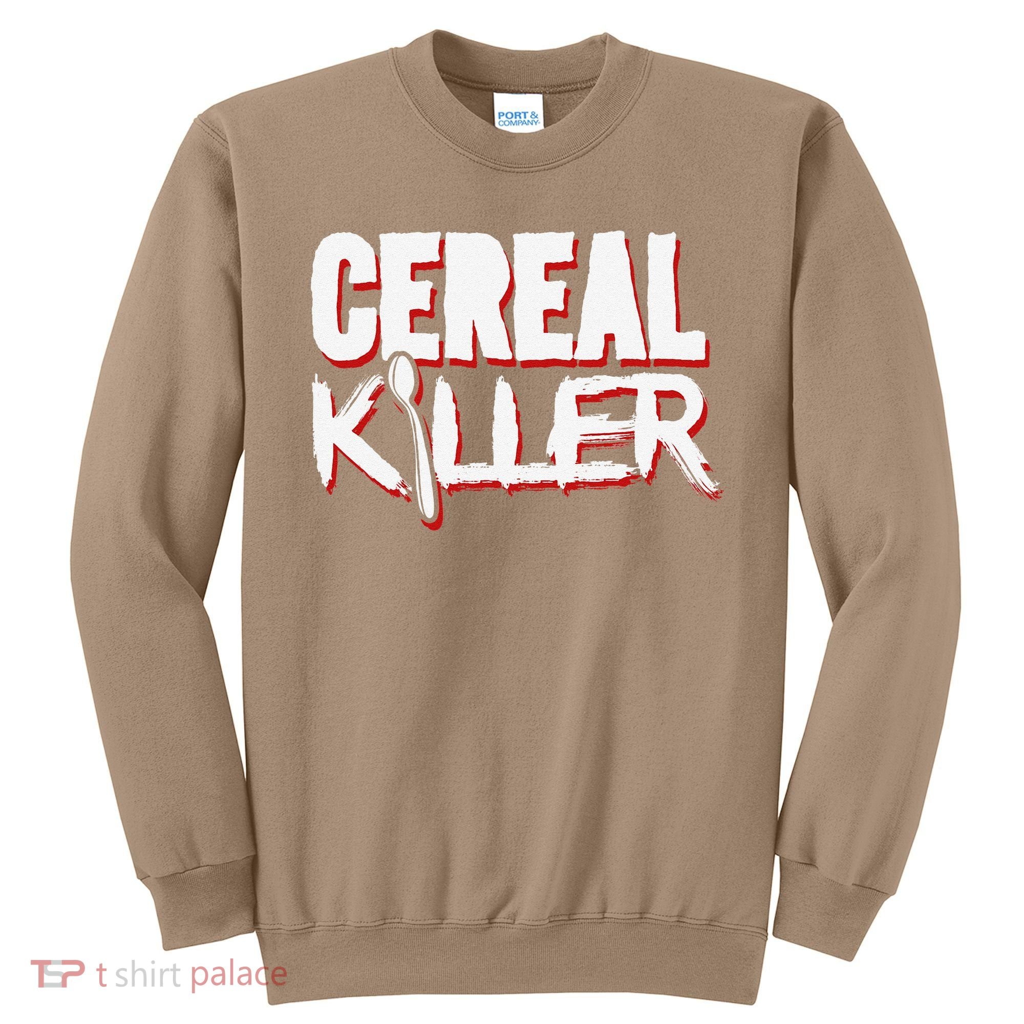 Cereal Killer Funny Halloween Costume Sweatshirt