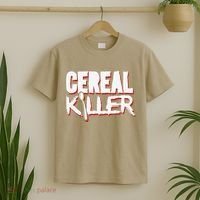 Cereal Killer Funny Halloween Costume T-Shirt thumb 2