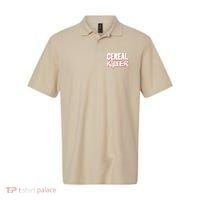Cereal Killer Funny Halloween Costume Polo thumb 0