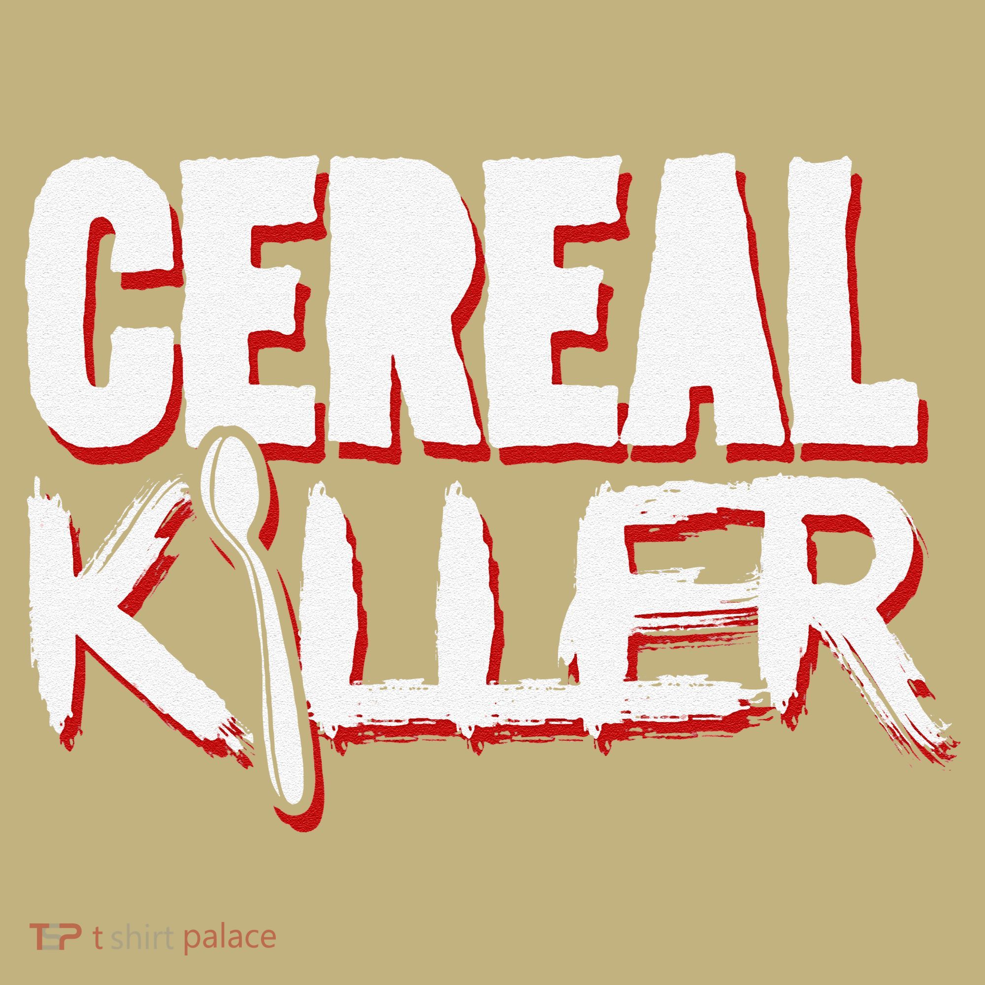 Cereal Killer Funny Halloween Costume Polo